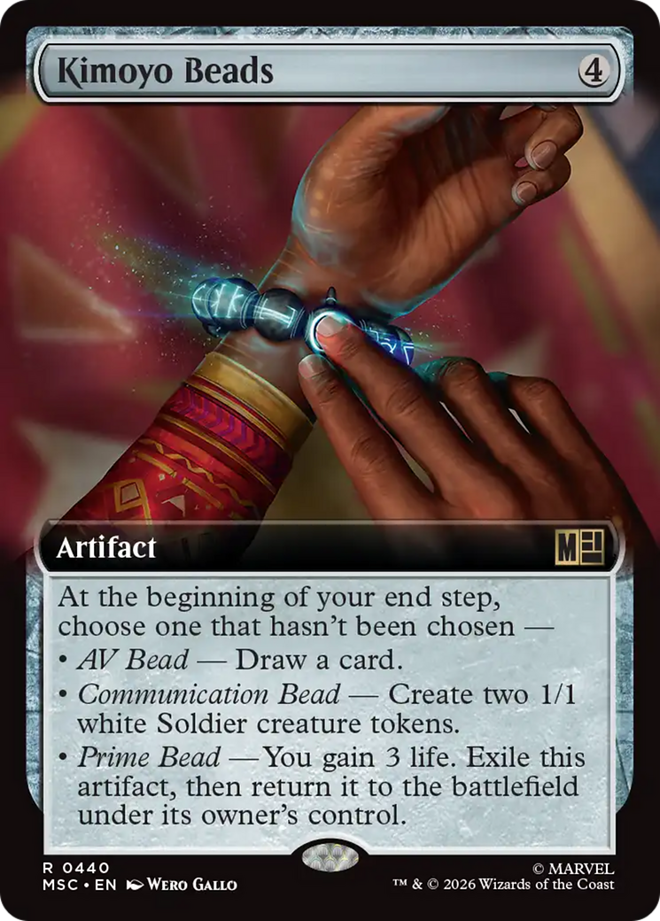 Kimoyo Beads (Extended Art) [Marvel Super Heroes Commander] | Exor Games Summserside