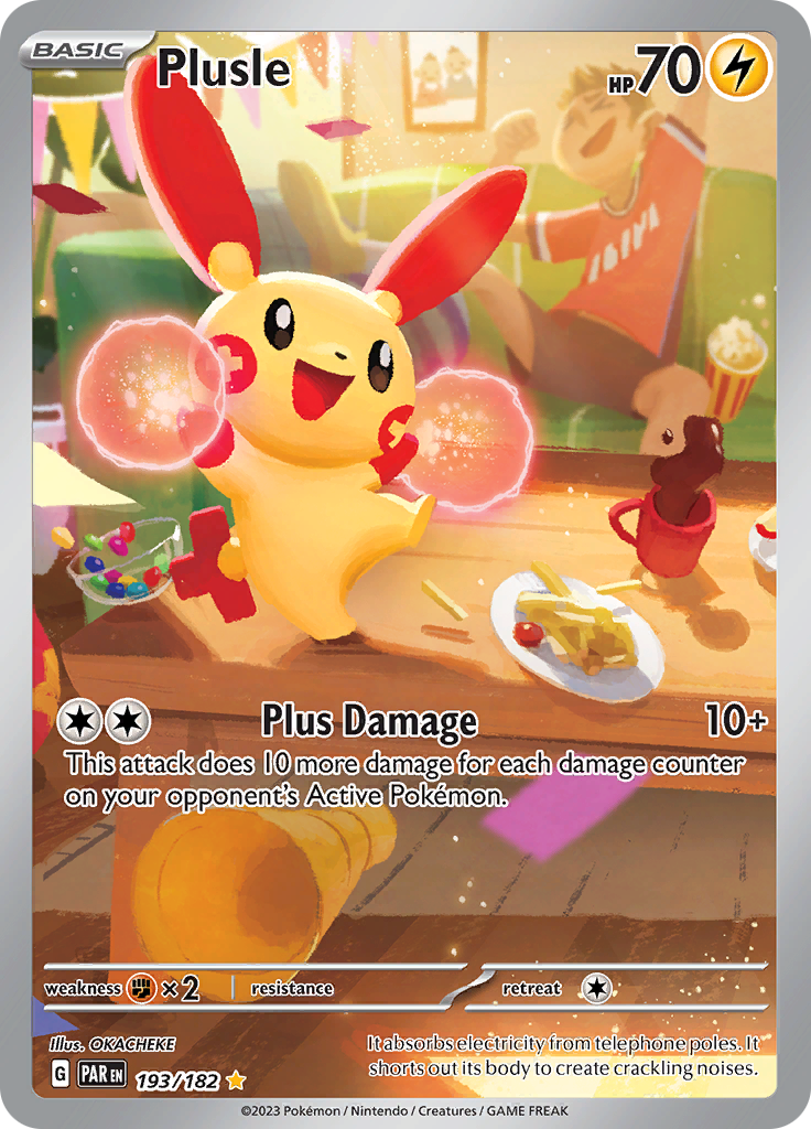 Plusle (193/182) [Scarlet & Violet: Paradox Rift] | Exor Games Summserside