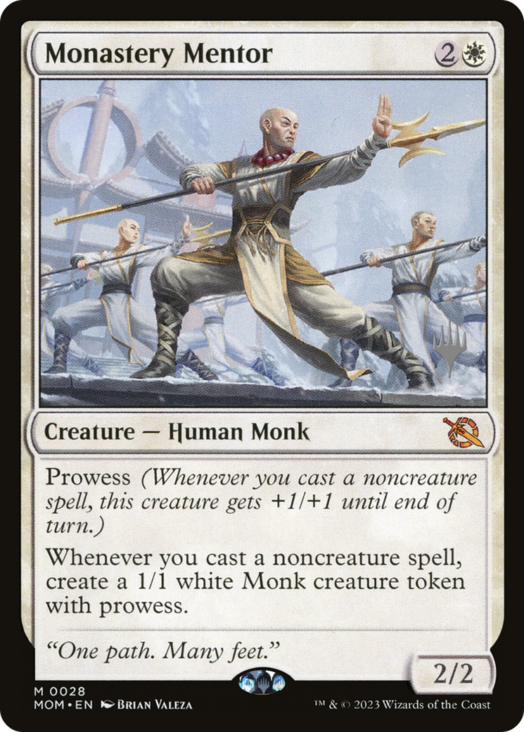 Monastery Mentor (Promo Pack) [March of the Machine Promos] | Exor Games Summserside