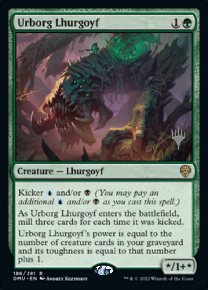 Urborg Lhurgoyf (Promo Pack) [Dominaria United Promos] | Exor Games Summserside