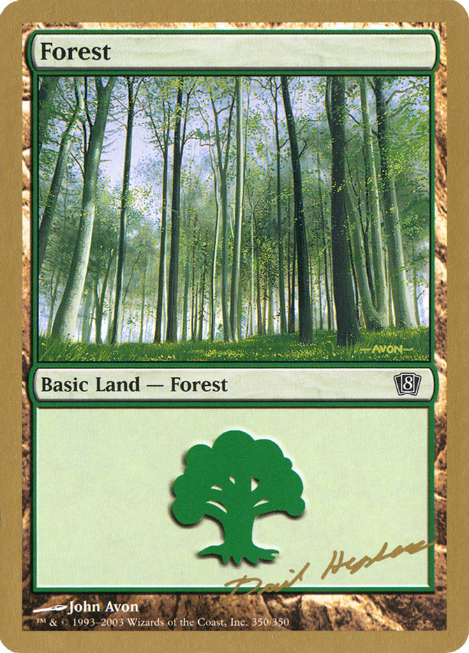 Forest (dh350) (Dave Humpherys) [World Championship Decks 2003] | Exor Games Summserside