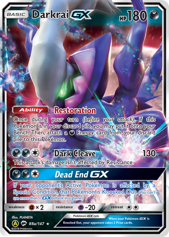 Darkrai GX (88a/147) [Alternate Art Promos] | Exor Games Summserside