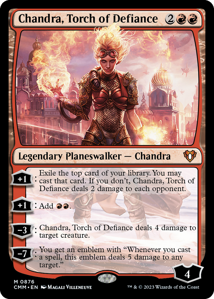 Chandra, Torch of Defiance [Commander Masters] | Exor Games Summserside