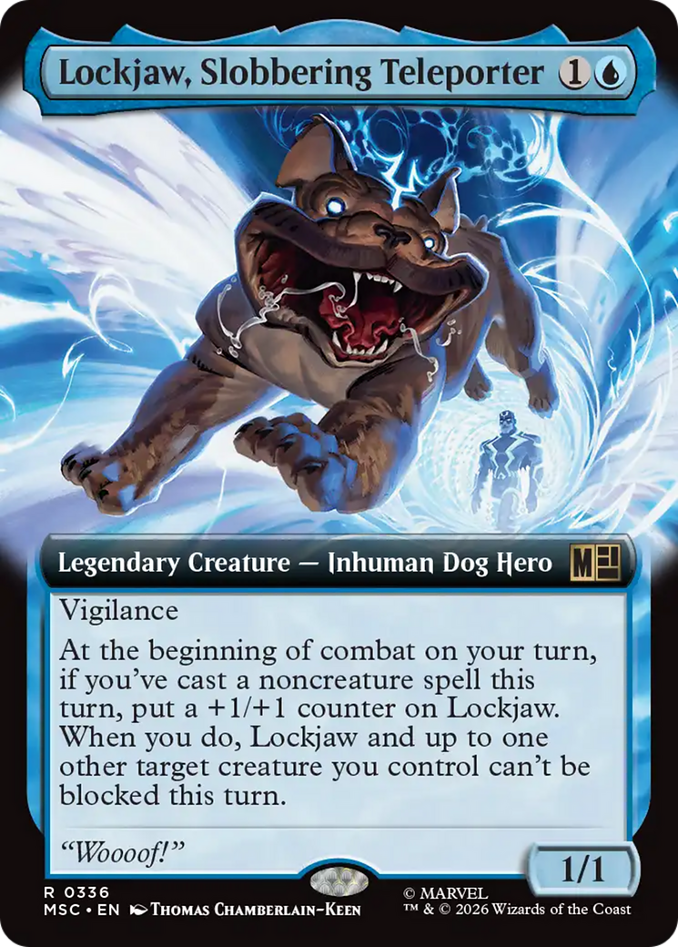 Lockjaw, Slobbering Teleporter (Extended Art) [Marvel Super Heroes Commander] | Exor Games Summserside