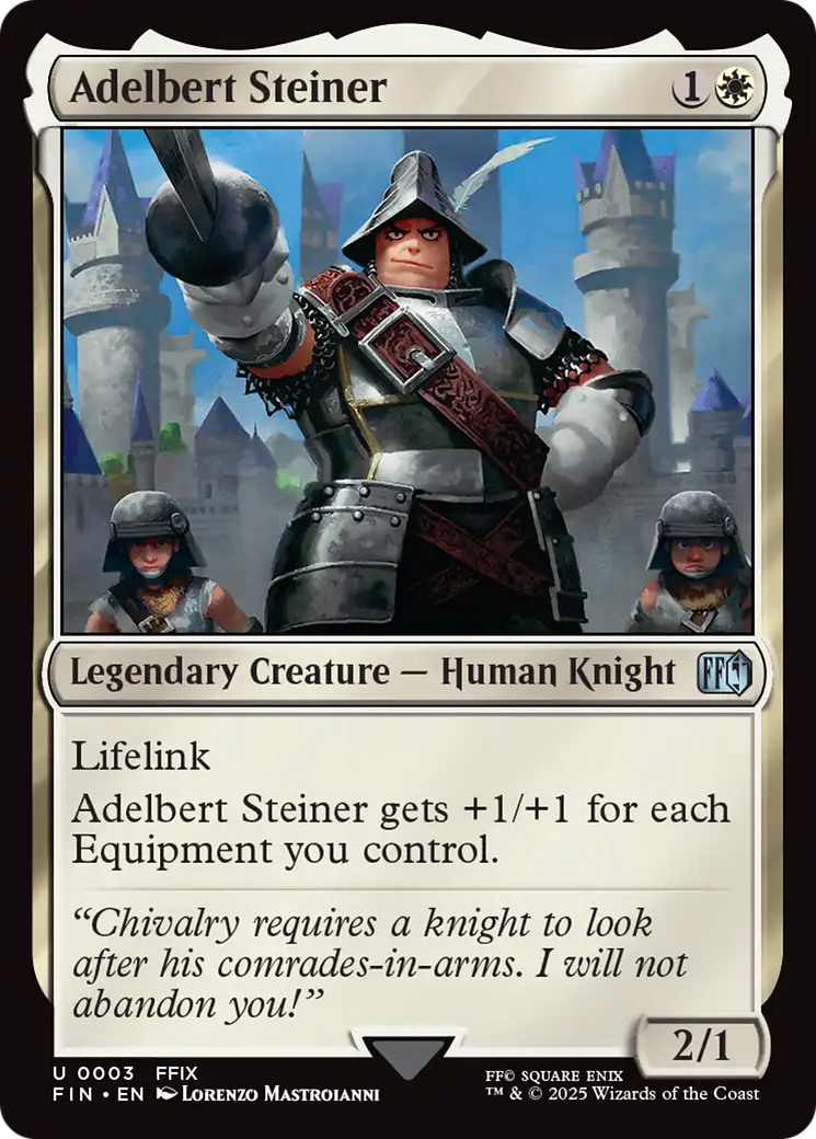 Adelbert Steiner [FINAL FANTASY] | Exor Games Summserside