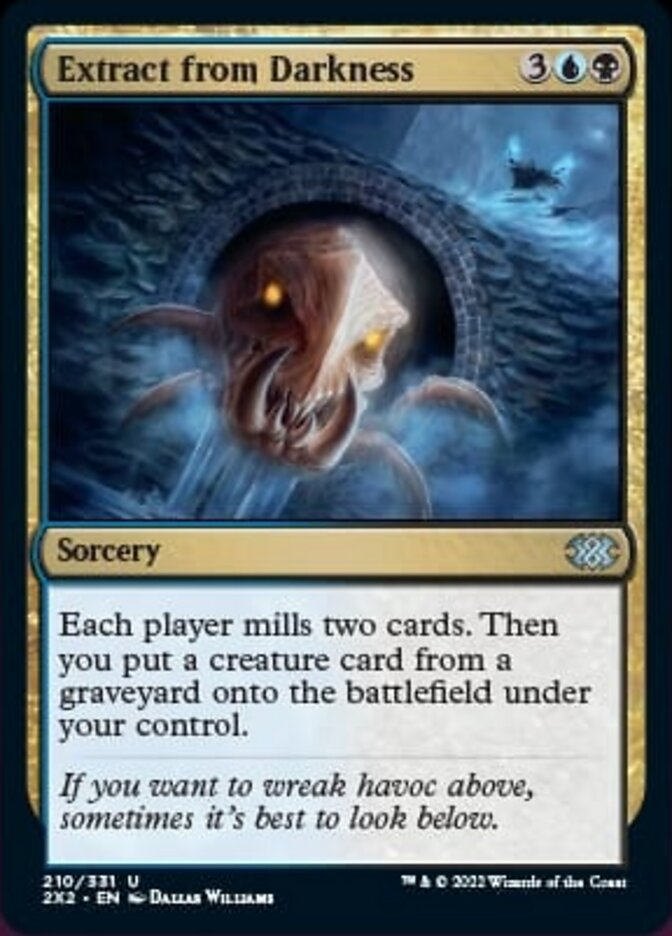 Extract from Darkness [Double Masters 2022] | Exor Games Summserside