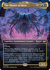 The Master of Keys (Borderless) [Duskmourn: House of Horror Commander] | Exor Games Summserside