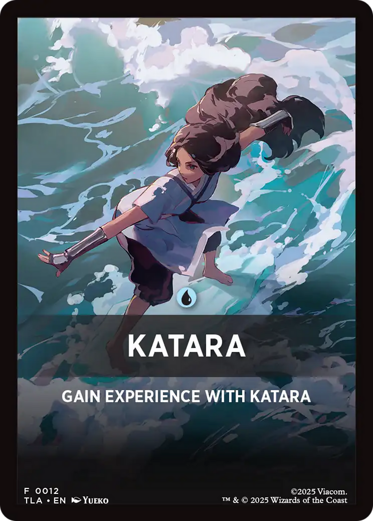 Katara Theme Card [Avatar: The Last Airbender Tokens] | Exor Games Summserside