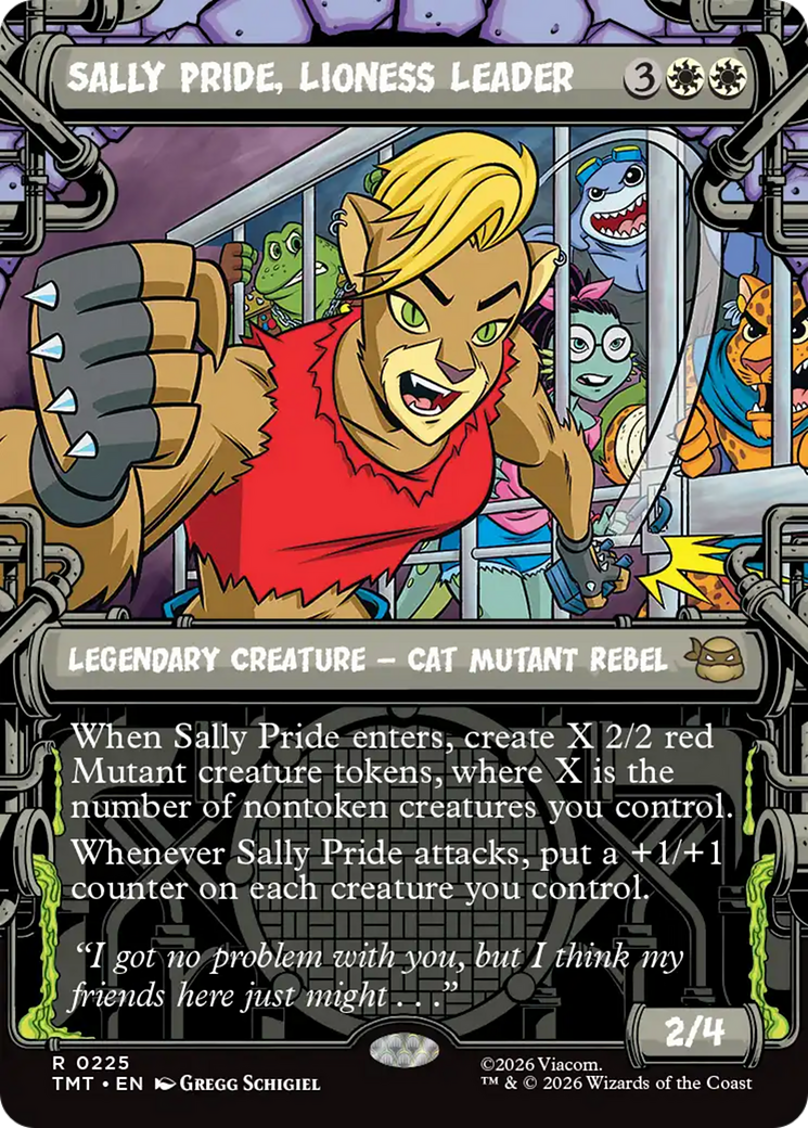 Sally Pride, Lioness Leader (Showcase) [Teenage Mutant Ninja Turtles] | Exor Games Summserside