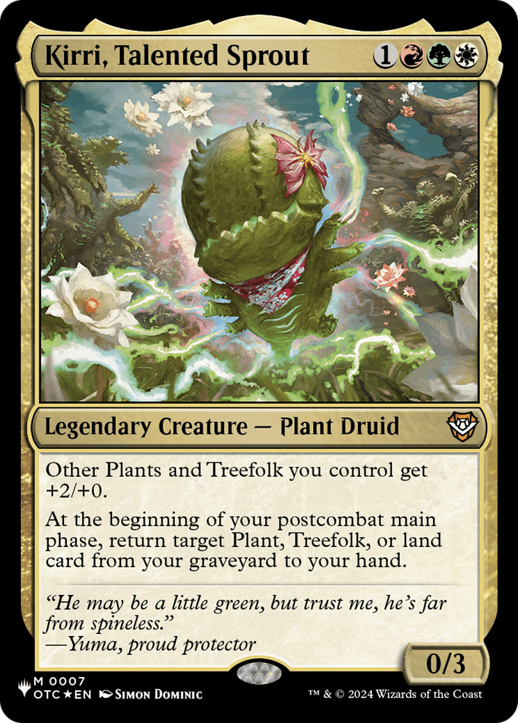 Kirri, Talented Sprout (OTC) [The List] | Exor Games Summserside
