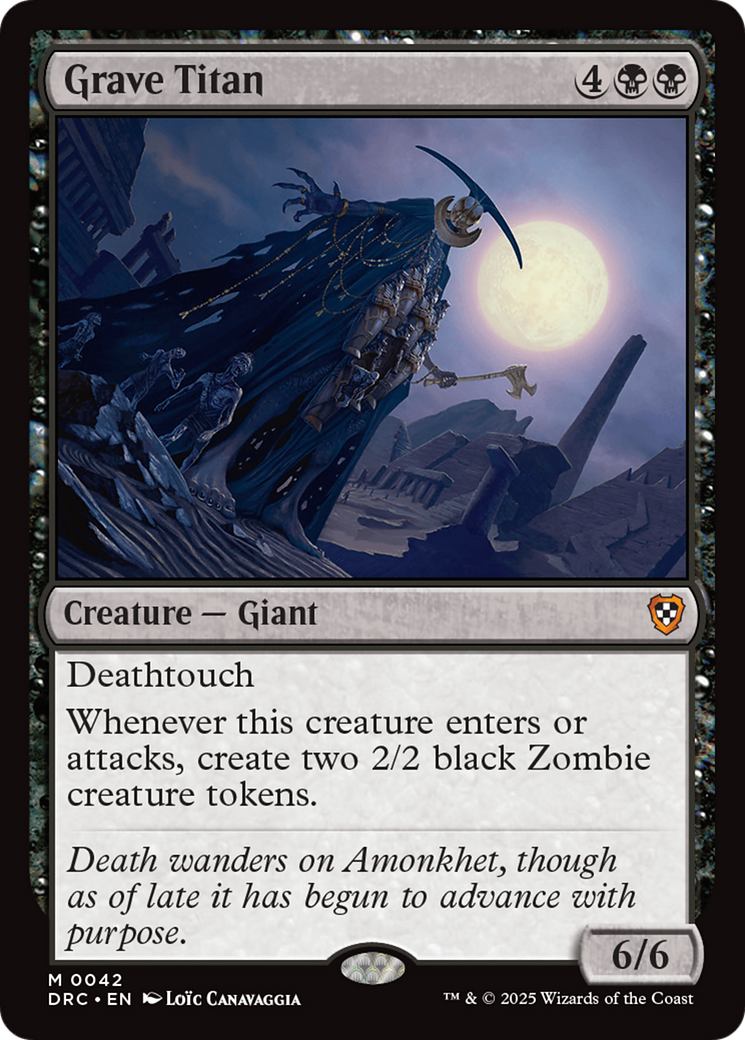 Grave Titan [Aetherdrift Commander] | Exor Games Summserside