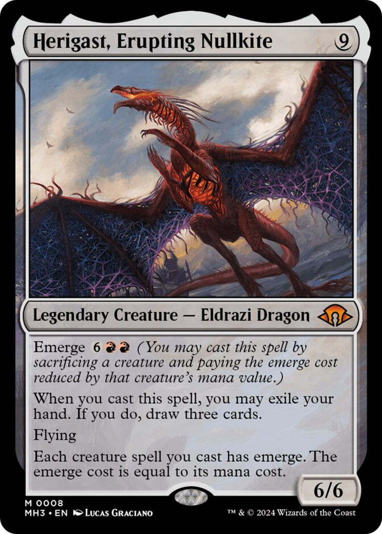 Herigast, Erupting Nullkite [Modern Horizons 3] | Exor Games Summserside