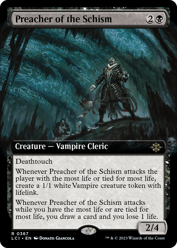 Preacher of the Schism (Extended Art) [The Lost Caverns of Ixalan] | Exor Games Summserside