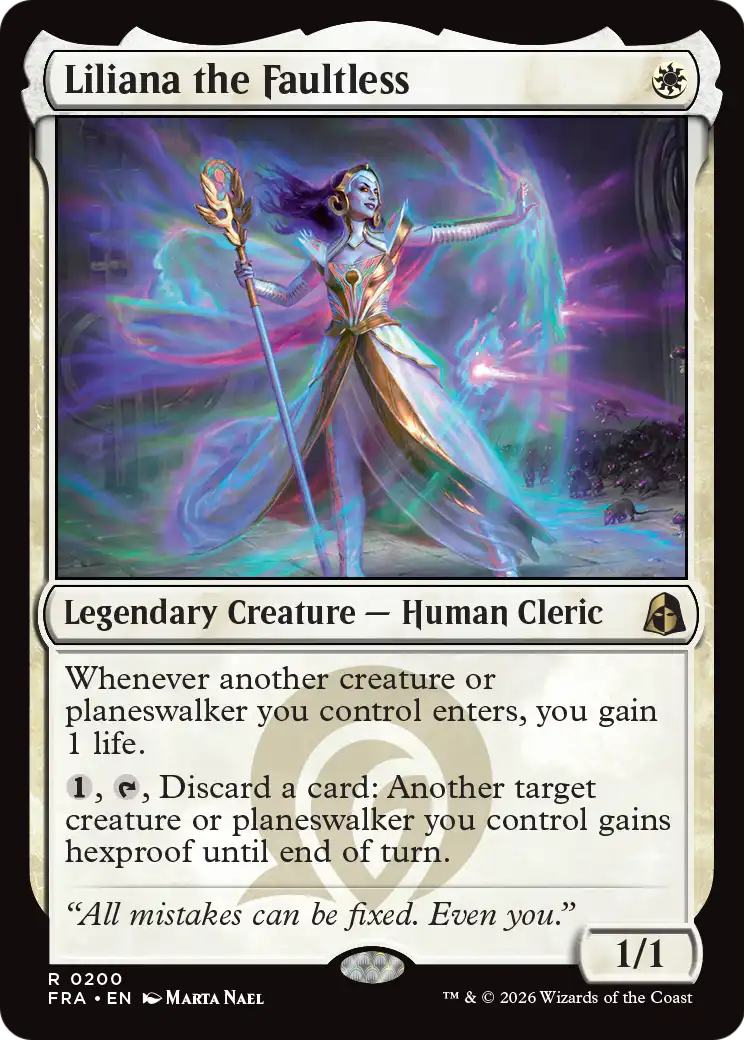 Liliana the Faultless [Reality Fracture] | Exor Games Summserside