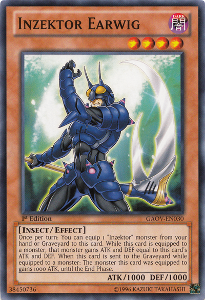 Inzektor Earwig [GAOV-EN030] Common | Exor Games Summserside