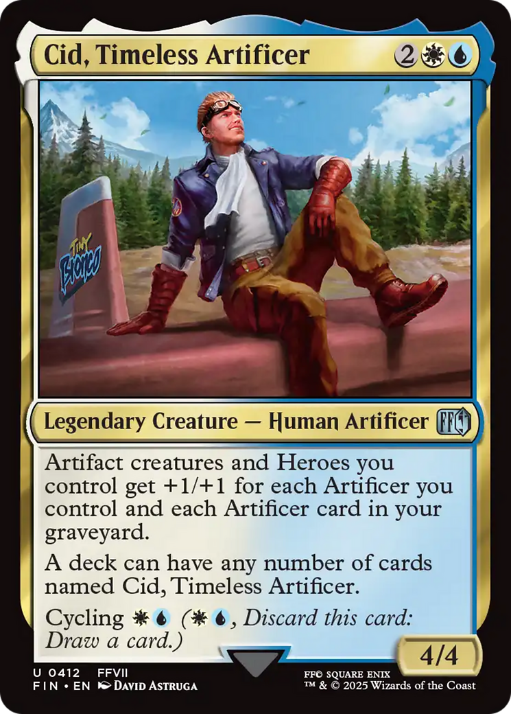 Cid, Timeless Artificer (0412) [FINAL FANTASY] | Exor Games Summserside