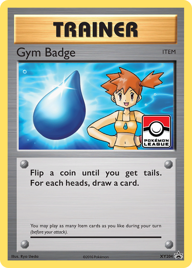 Gym Badge (XY204) (Misty) [XY: Black Star Promos] | Exor Games Summserside