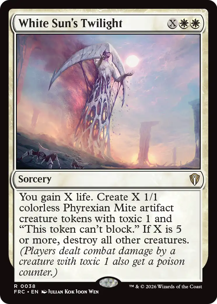 White Sun's Twilight [Reality Fracture Commander] | Exor Games Summserside