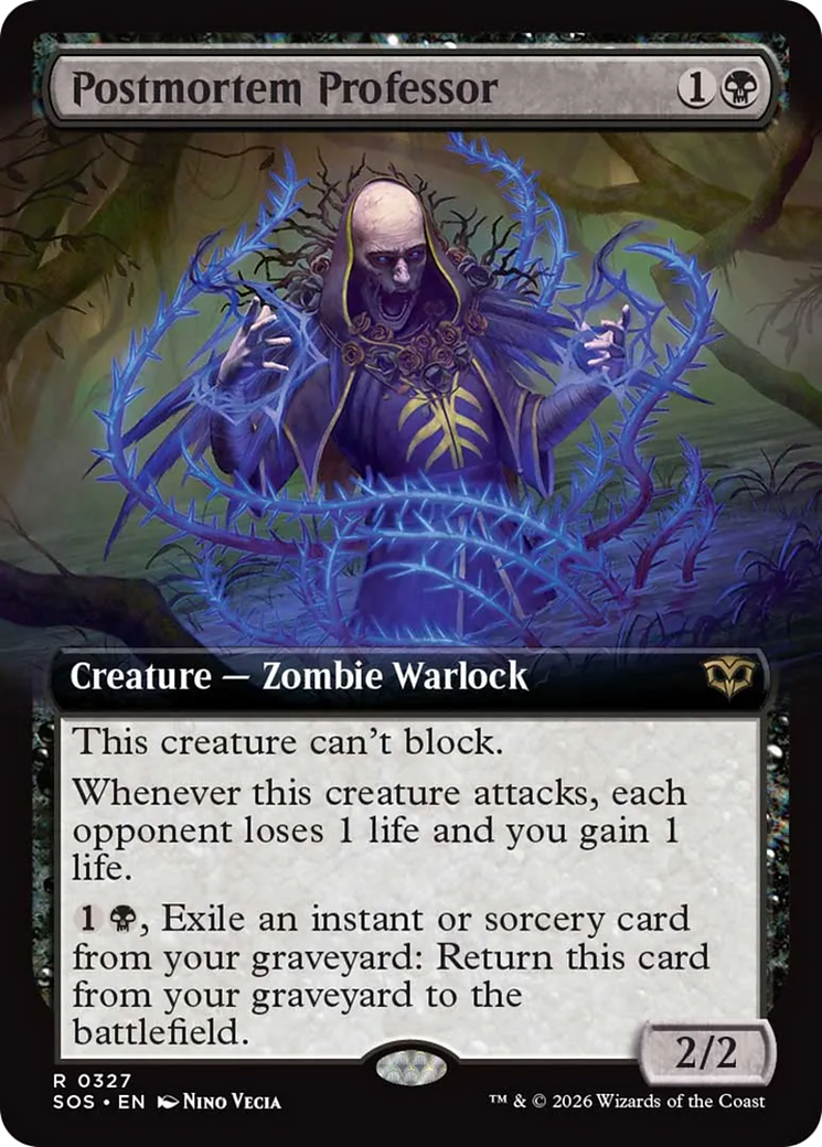 Postmortem Professor (Extended Art) [Secrets of Strixhaven] | Exor Games Summserside
