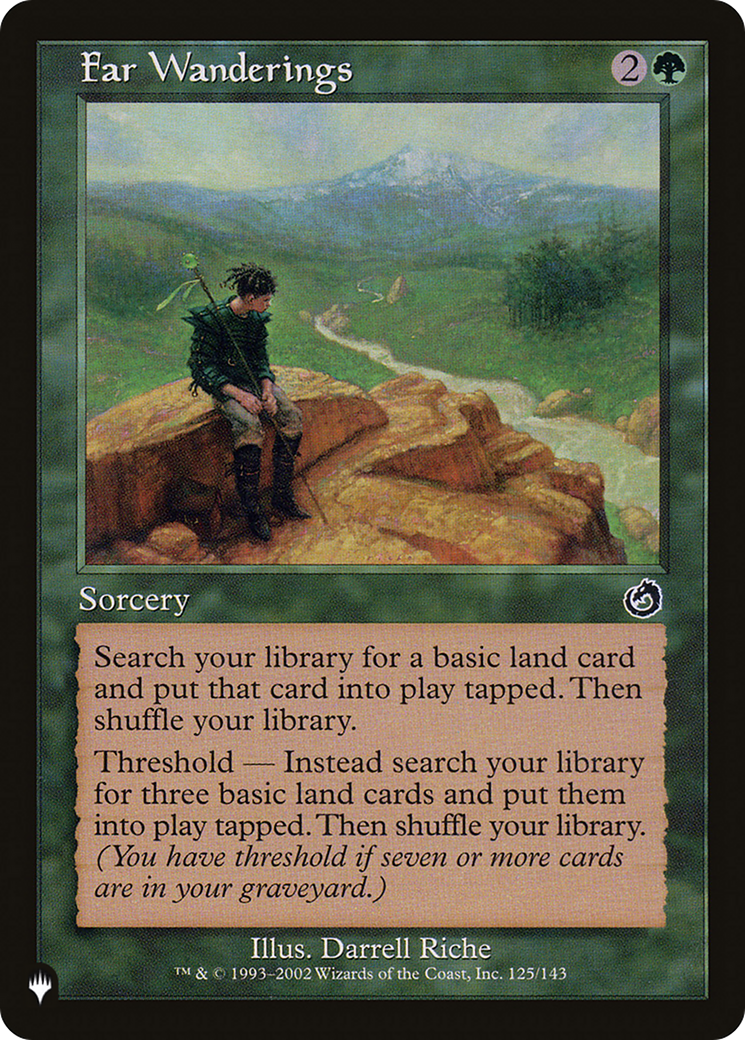 Far Wanderings [The List] | Exor Games Summserside
