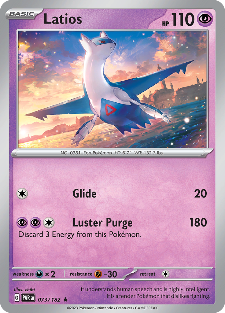 Latios (073/182) [Scarlet & Violet: Paradox Rift] | Exor Games Summserside