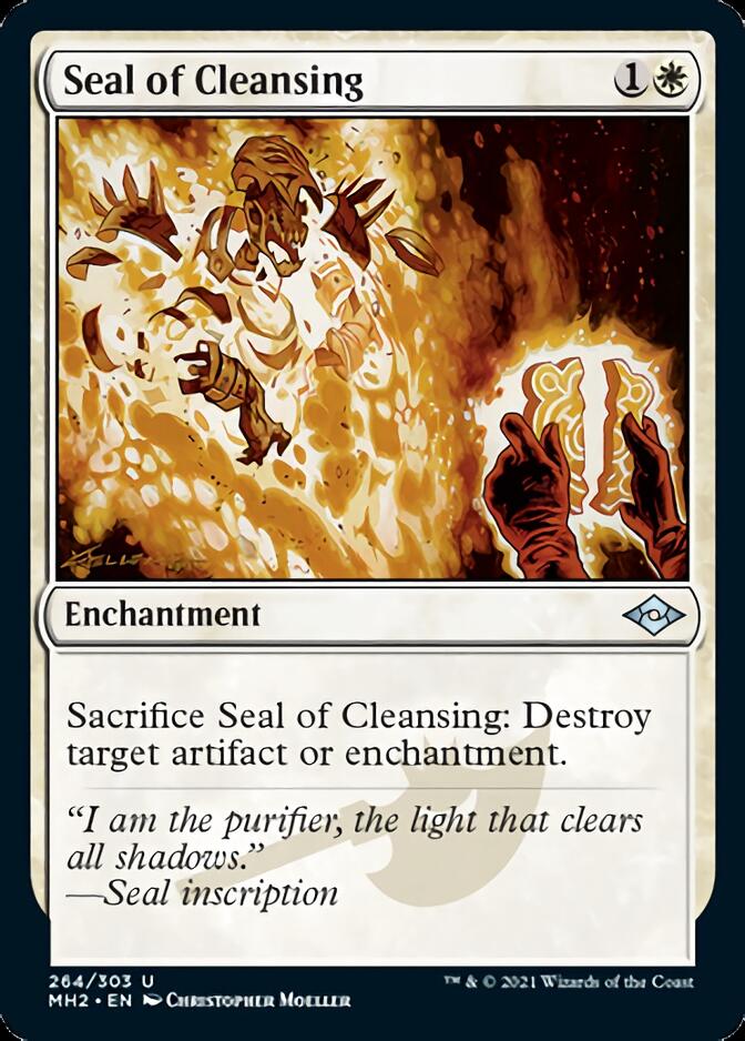 Seal of Cleansing (Foil Etched) [Modern Horizons 2] | Exor Games Summserside