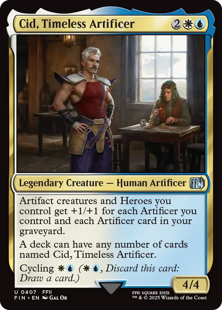 Cid, Timeless Artificer (0407) [FINAL FANTASY] | Exor Games Summserside