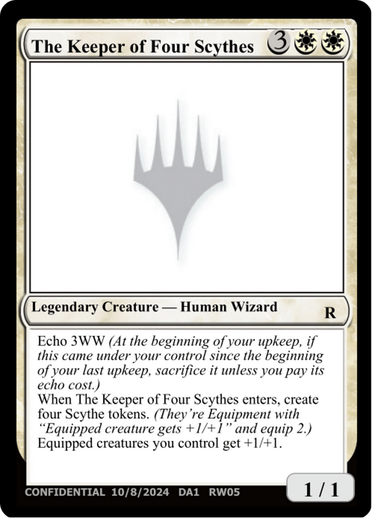 The Keeper of Four Scythes [Unknown Event] | Exor Games Summserside