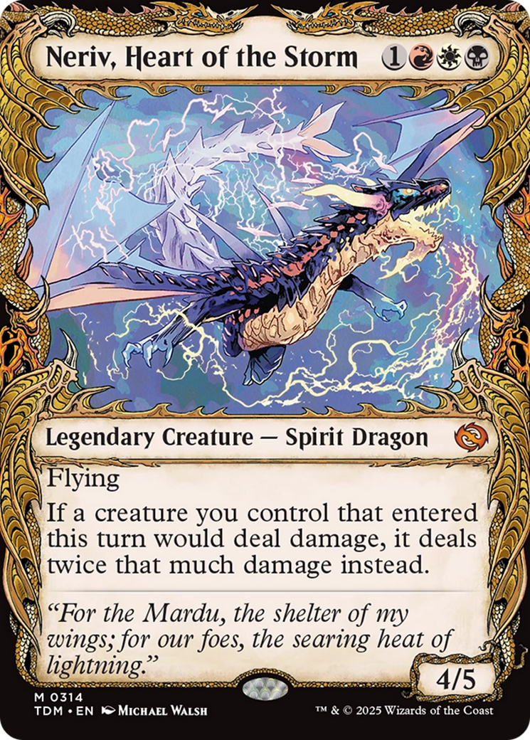 Neriv, Heart of the Storm (Showcase) [Tarkir: Dragonstorm] | Exor Games Summserside