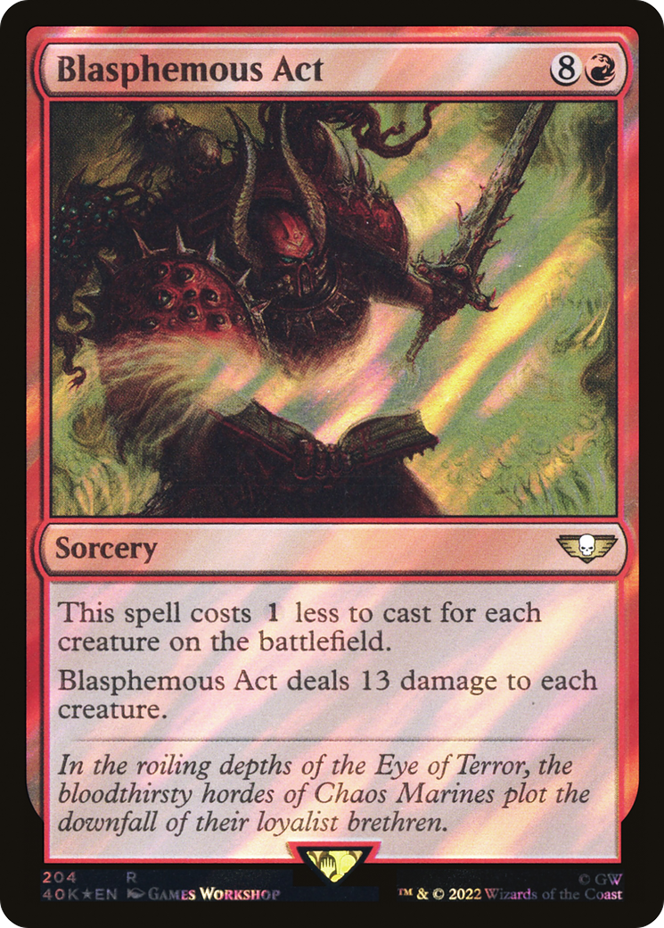 Blasphemous Edict [Edge of Eternities Promo Pack] | Exor Games Summserside