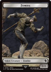 Moogle // Zombie Double-Sided Token [FINAL FANTASY Commander Tokens] | Exor Games Summserside