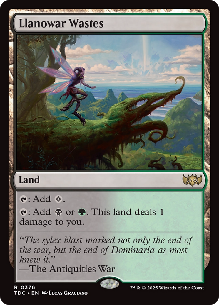 Llanowar Wastes [Tarkir: Dragonstorm Commander] | Exor Games Summserside