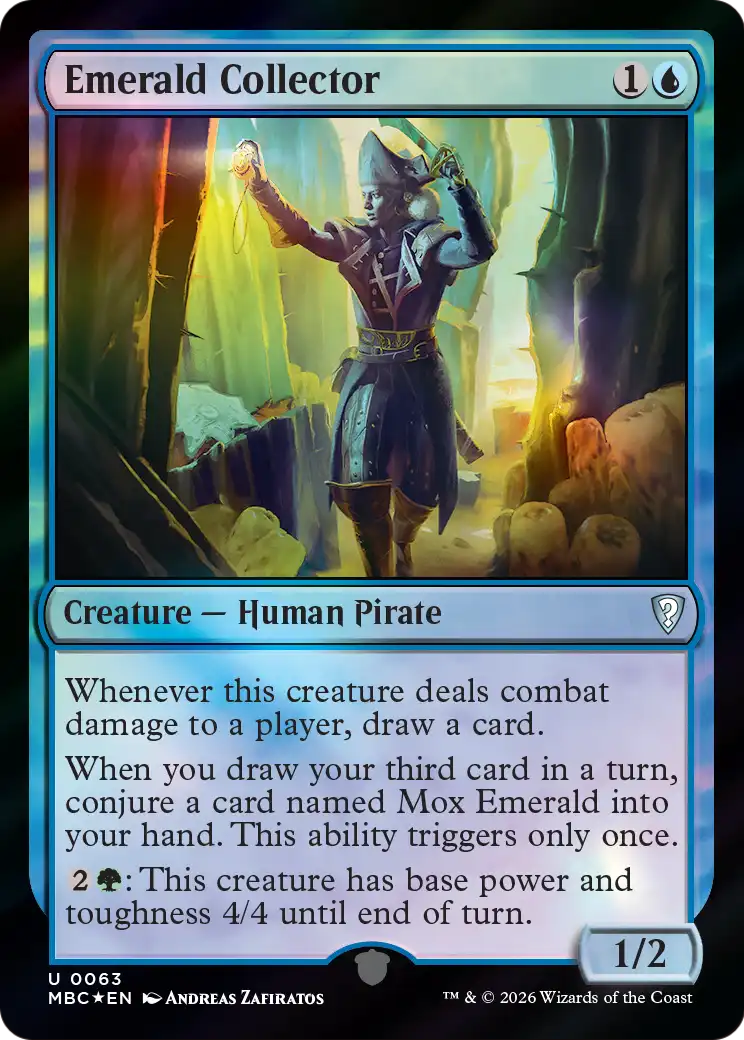 Emerald Collector [Mystery Booster: Commander Edition] | Exor Games Summserside