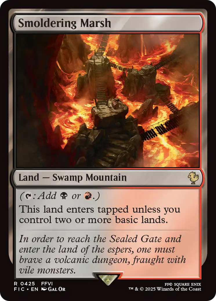Smoldering Marsh [FINAL FANTASY Commander] | Exor Games Summserside