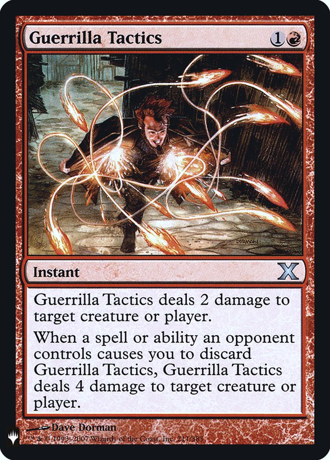 Guerrilla Tactics [Mystery Booster] | Exor Games Summserside