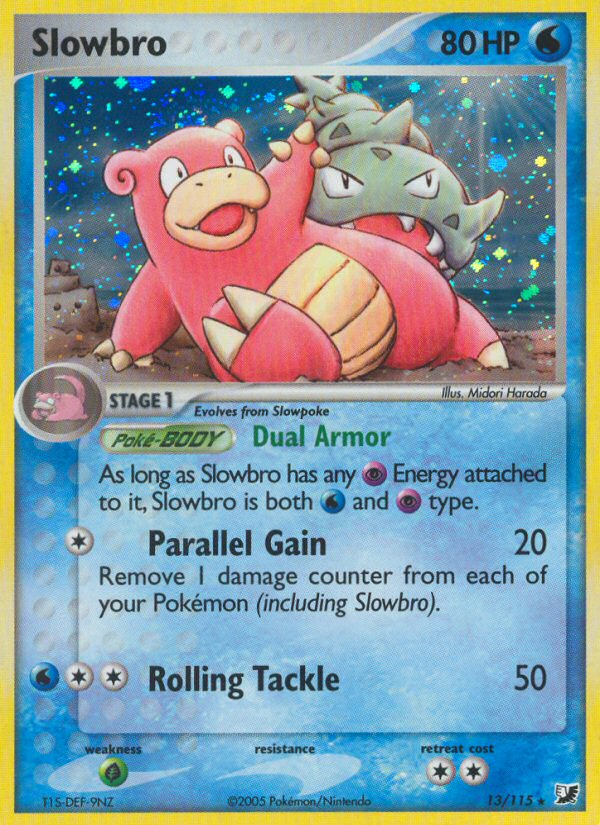 Slowbro (13/115) [EX: Unseen Forces] | Exor Games Summserside