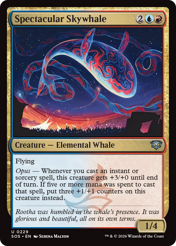 Spectacular Skywhale [Secrets of Strixhaven] | Exor Games Summserside