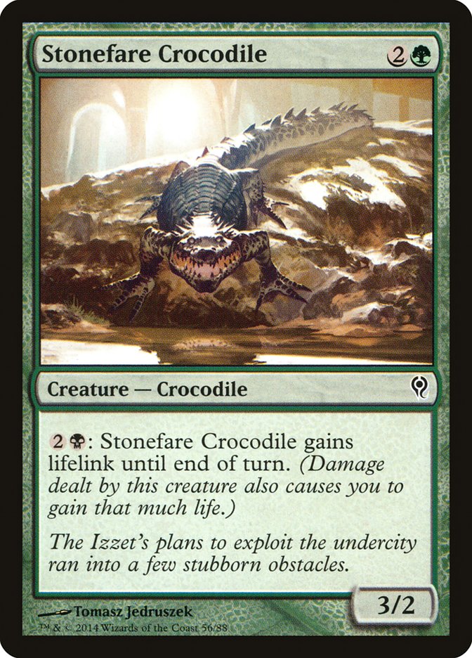 Stonefare Crocodile [Duel Decks: Jace vs. Vraska] | Exor Games Summserside