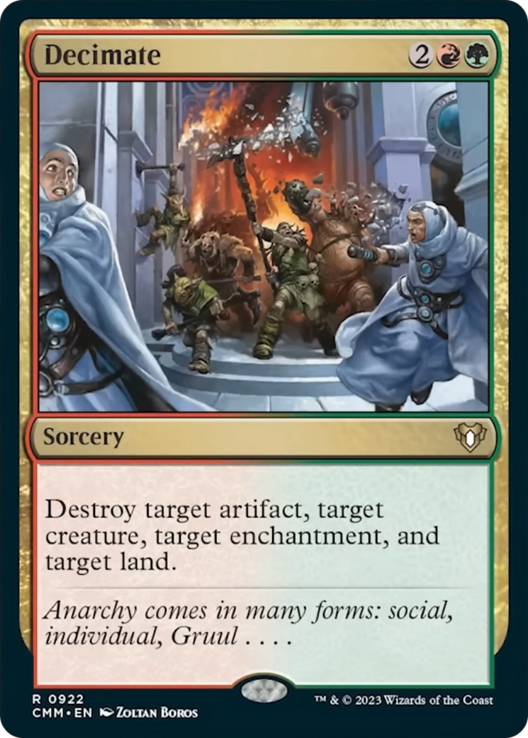 Decimate [Commander Masters] | Exor Games Summserside