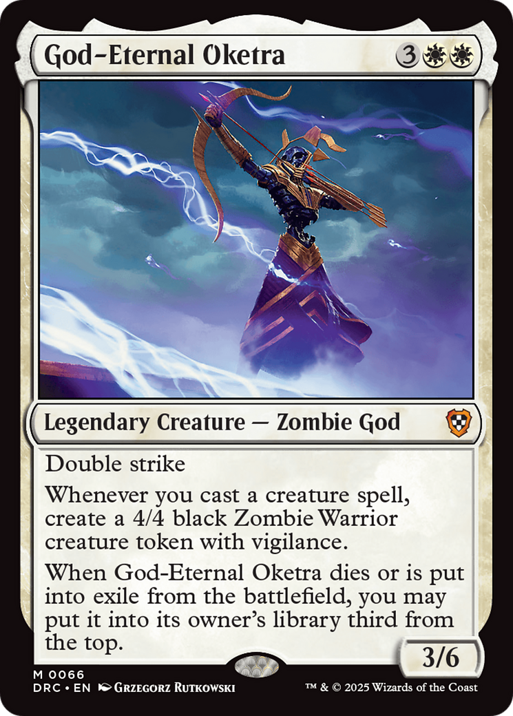 God-Eternal Oketra [Aetherdrift Commander] | Exor Games Summserside