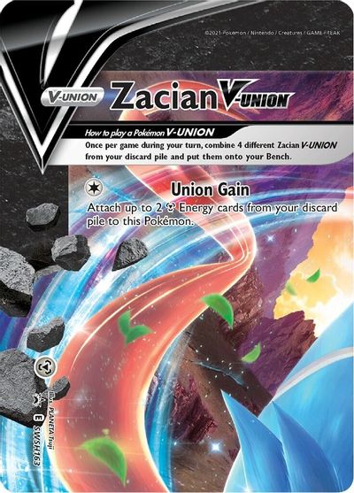 Zacian V-Union (SWSH163) [Sword & Shield: Black Star Promos] | Exor Games Summserside