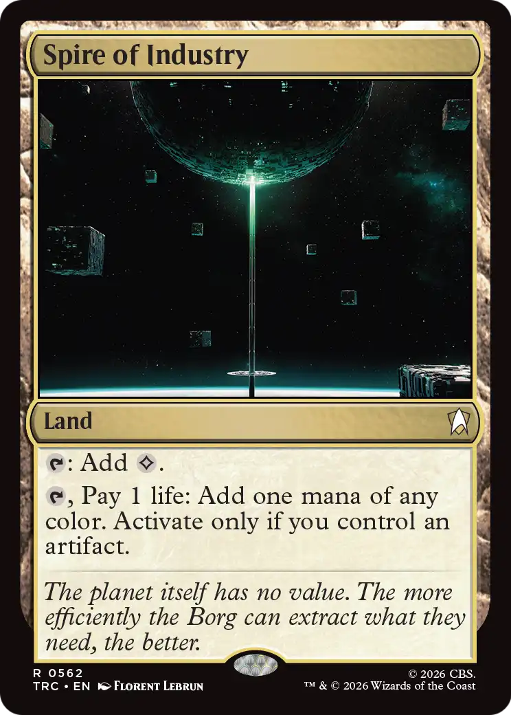 Spire of Industry (Surge Foil) [Star Trek Commander] | Exor Games Summserside