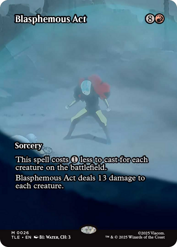 Blasphemous Act (Borderless) [Avatar: The Last Airbender: Eternal-Legal] | Exor Games Summserside