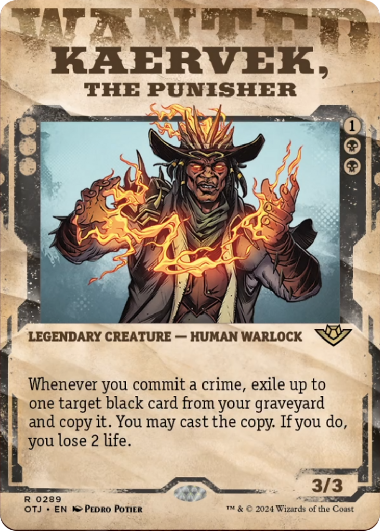 Kaervek, the Punisher (Showcase) [Outlaws of Thunder Junction] | Exor Games Summserside