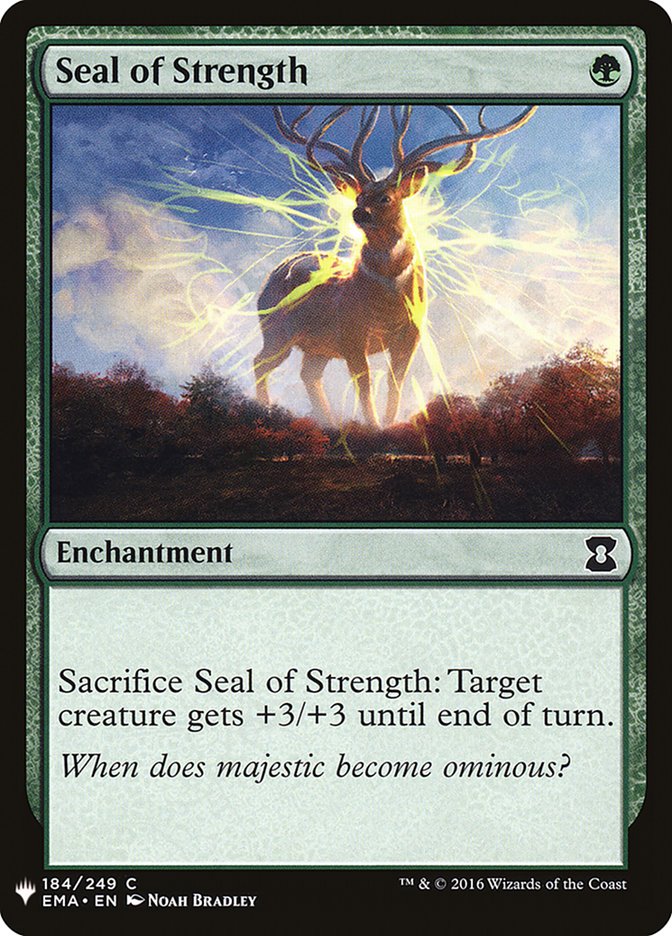Seal of Strength [Mystery Booster] | Exor Games Summserside