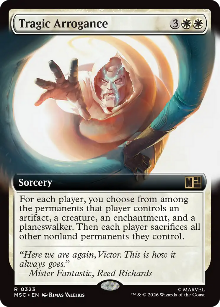 Tragic Arrogance (Extended Art) [Marvel Super Heroes Commander] | Exor Games Summserside