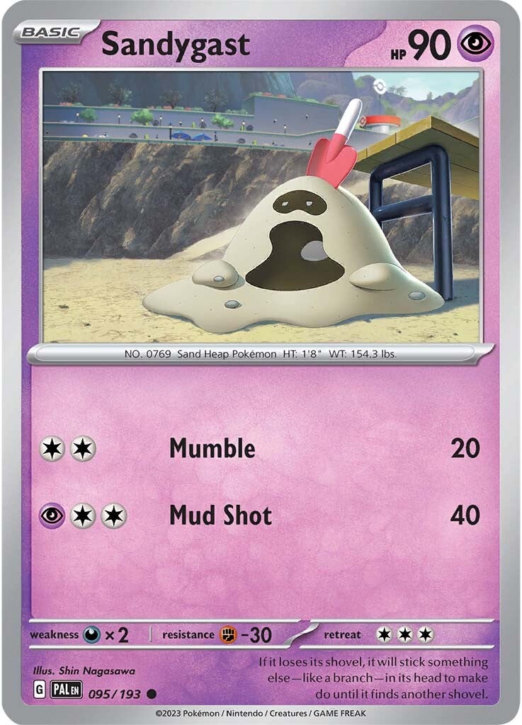 Sandygast (095/193) [Scarlet & Violet: Paldea Evolved] | Exor Games Summserside