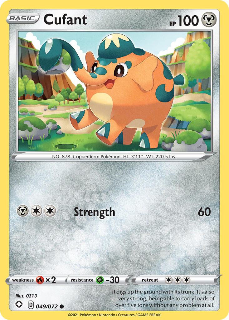 Cufant (049/072) [Sword & Shield: Shining Fates] | Exor Games Summserside