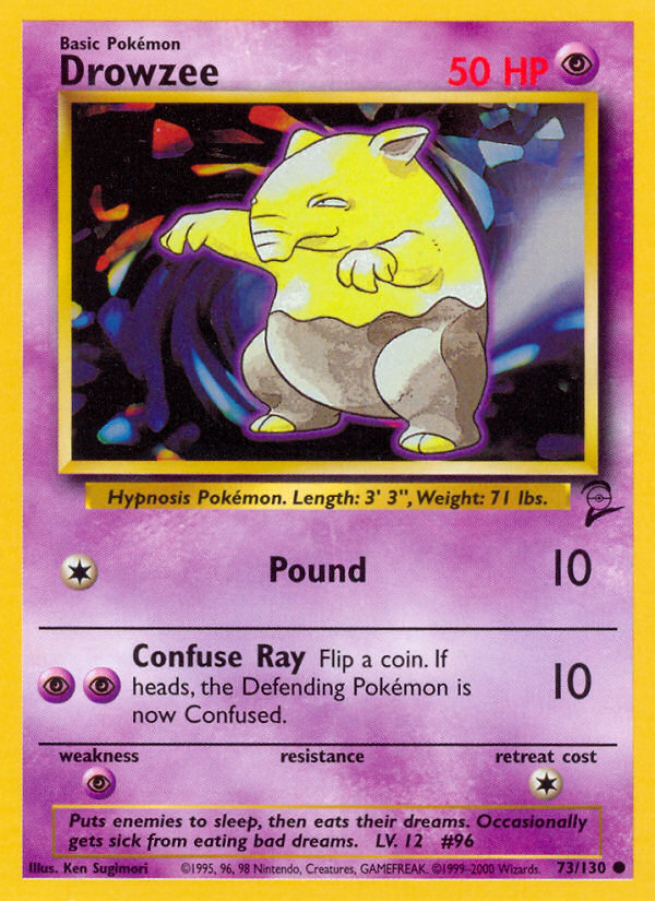 Drowzee (73/130) [Base Set 2] | Exor Games Summserside