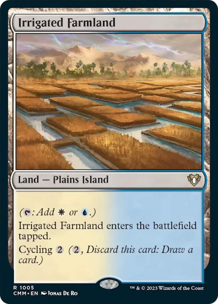 Irrigated Farmland [Commander Masters] | Exor Games Summserside